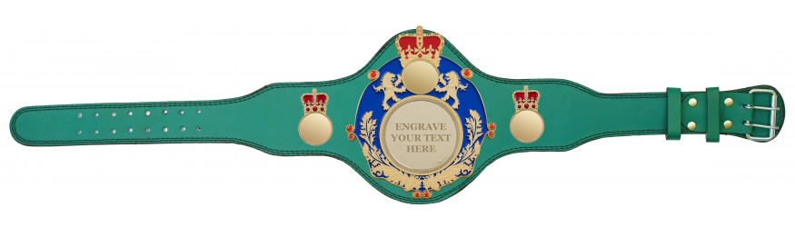 QUEENSBURY PLT LEATHER CHAMPIONSHIP BELT - PLTQUEEN/BLUE/G/ENGRAVE - AVAILABLE IN 4 COLOURS QUEENSBURY PLT LEATHER CHAMPIONSHIP BELT - PLTQUEEN/BLUE/G/ENGRAVE - AVAILABLE IN 4 COLOURS